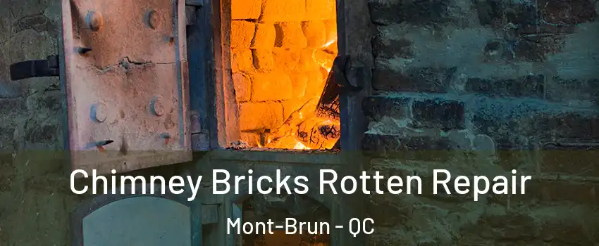  Chimney Bricks Rotten Repair Mont-Brun - QC