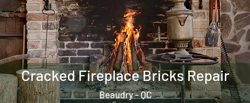  Cracked Fireplace Bricks Repair Beaudry - QC