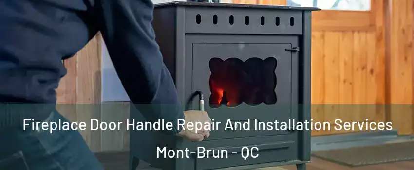  Fireplace Door Handle Repair And Installation Services Mont-Brun - QC