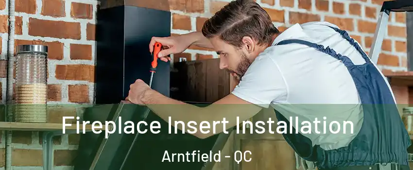  Fireplace Insert Installation Arntfield - QC