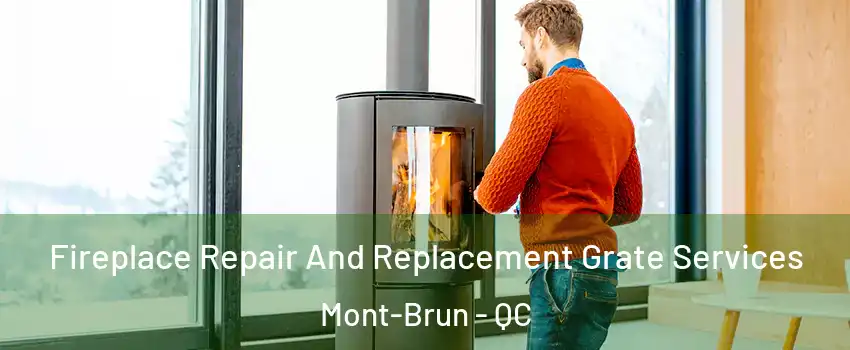  Fireplace Repair And Replacement Grate Services Mont-Brun - QC