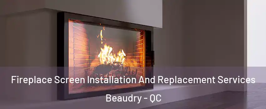 Fireplace Screen Installation And Replacement Services Beaudry - QC