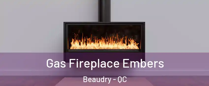  Gas Fireplace Embers Beaudry - QC