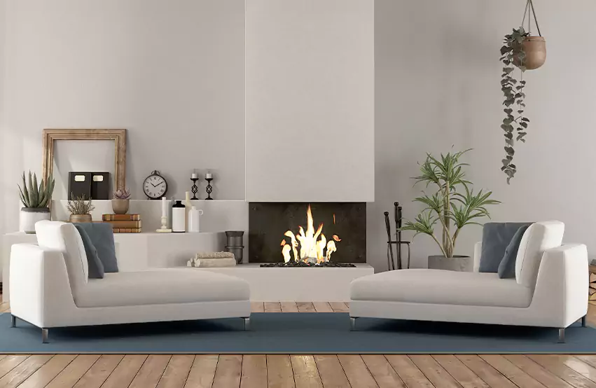 Custom Fireplace Design in Rouyn-Noranda, QC