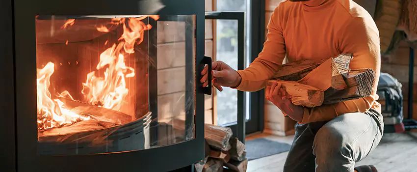 Residential Fireplace Ceramic Glass Installation in Noranda, QC