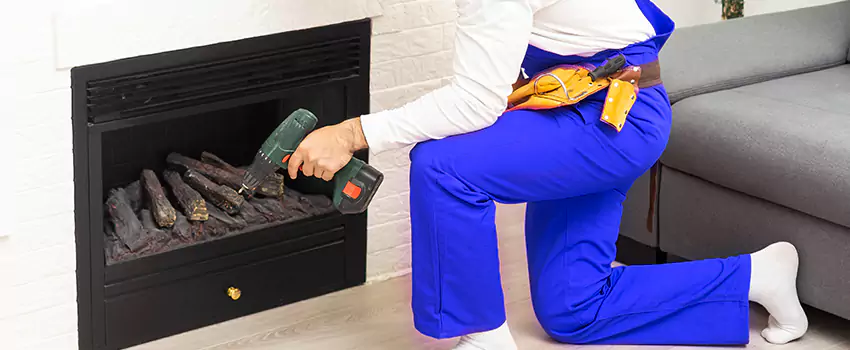 B-Vent Gas Fireplace Installation in Noranda, QC