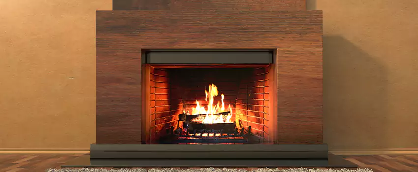Mendota Hearth Landscape Fireplace Installation in Noranda, Quebec