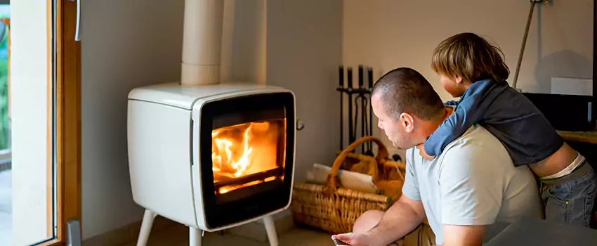 Morso Cast Iron Fireplace Insert Installation in Noranda, QC