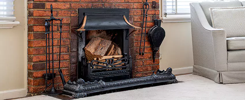 Vintage-style Fireplace Redesign in Noranda, Quebec