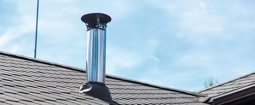 Outdoor Metal Chimney Installation in Noranda, Quebec