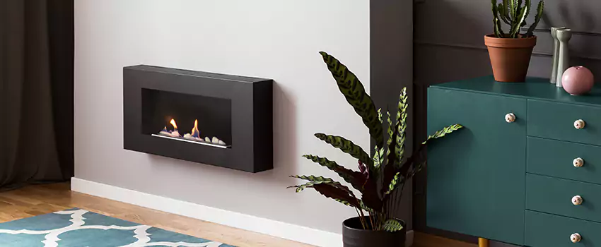 Ortal Island Fireplace Installation in Noranda, Quebec