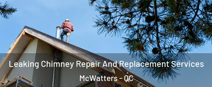  Leaking Chimney Repair And Replacement Services McWatters - QC