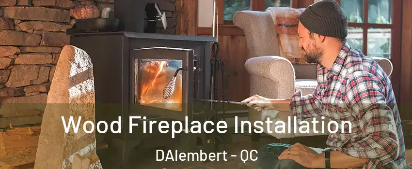  Wood Fireplace Installation DAlembert - QC